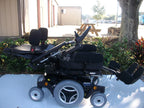 Permobil M300 Power Chair with TILT, RECLINE, LEGS & SEAT LIFT - Used Wheelchairs (Black)