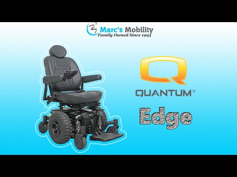 Quantum Edge Powerchair with All Terrain Wheels - Review # 8273