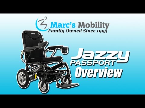 Jazzy Passport - Folding Power Chair - Airline Approved - Short Review