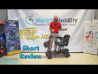 Buzzaround Carry On HD Lightweight Folding Scooter with High Weight Capacity! - Short Review