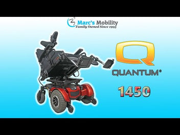 Quantum 1450 Heavy Duty Powerchair with Electric Tilt - Review # 8363