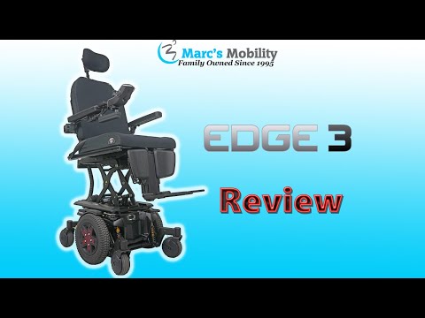 Quantum Edge 3 in Black with Tilt, Seat Lift, Recline, and Legs - Review # 8408