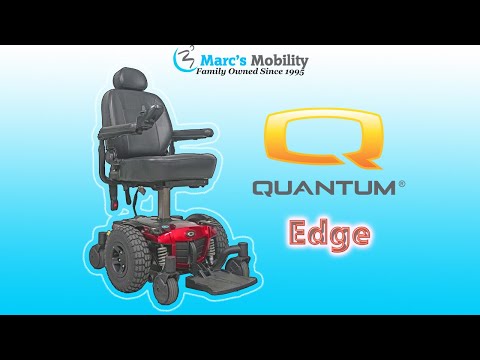 Quantum Powerchair with 7" Seat Lift and Large Offroad Tires - Review # 8260