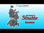 Quantum Edge 3 Stretto Fully Loaded with 12" Seat Lift in Red - Review #  7862