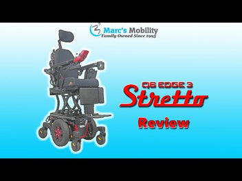 Quantum Edge 3 Stretto Fully Loaded with 12" Seat Lift in Red - Review #  7862