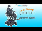 Quickie Q300m Mini Powerchair with 12" Seat Lift, Tilt, & Legs - Review # 8537