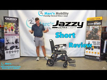 Jazzy Ultra Light Folding Powerchair - Short Review