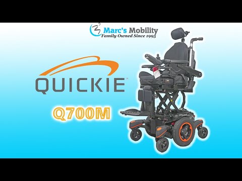 Quickie Q700M Fully Loaded with Seat Lift Tilt Recline and Legs   Review # 7767