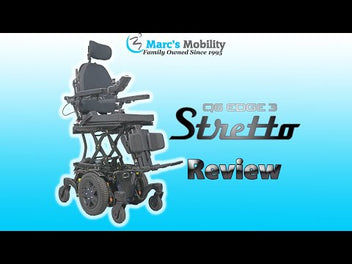 Quantum Edge 3 Stretto Loaded with Seat Lift Tilt Recline and Legs - Review # 7903
