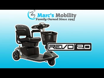 Pride Mobility Revo 2.0 Mobility Scooter - Heavy Duty 400LB - Portable Travel Scooter - Review