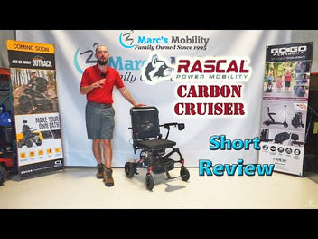 Rascal Carbon Cruiser - Affordable Folding Powerchair - Short Review