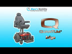 Quantum Edge Powerchair with Large Knobby Tires and a 7" Seat Lift - Review # 8133