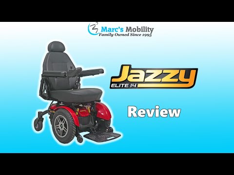 Jazzy Elite 14 Power Wheelchair - 8450 – Marc's Mobility