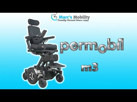 Permobil M3 Fully Loaded with 12" Seat Lift and Lights - Review # 8026