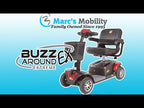 Buzzaround EX 4 Wheel Mobility Scooter - GB148D - Full Review with Outside Driving