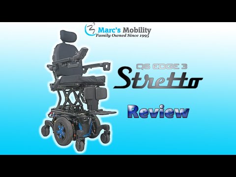 Quantum Edge 3 Stretto Fully Loaded Narrow Powerchair - Review # 8403