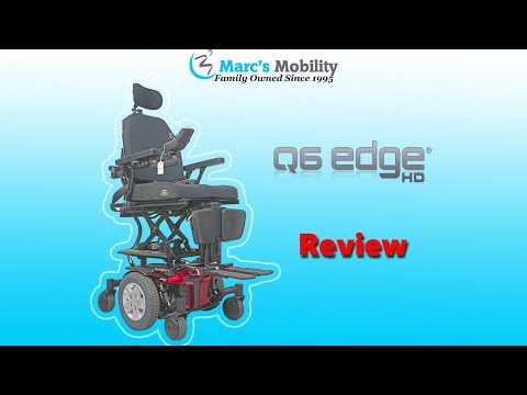 Quantum Edge HD Fully Loaded Heavy Duty Powerchair - Review # 7987