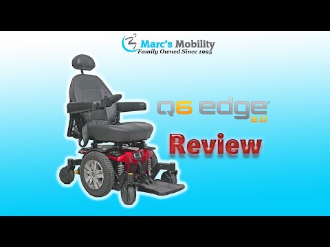 Quantum Edge 2 Powerchair in Red - Review #7495