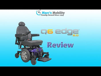 Quantum Edge 2 Basic Powerchair in Purple - Review # 7871