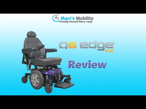 Quantum Edge 2 Basic Powerchair in Purple - Review # 7871