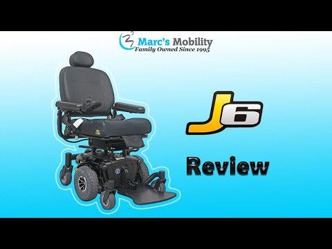 Pride Mobility J6 Mid Wheel Powerchair in Black - Review # 8121