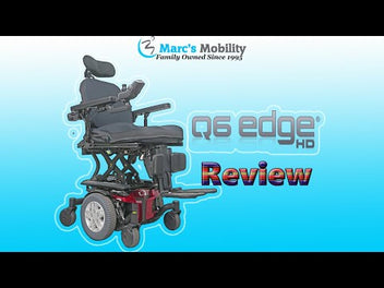 Quantum Edge HD Loaded with 12" Seat Lift - Review # 7590 marcsmobility.com