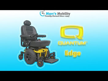 Quantum Edge Powerchair with Large Offroad Wheels - Review # 8205