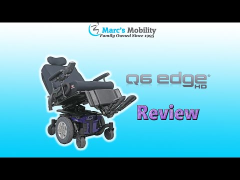 Quantum Edge HD Powerchair with Tilt, Recline, and Legs with a Large Seat - Review # 8184