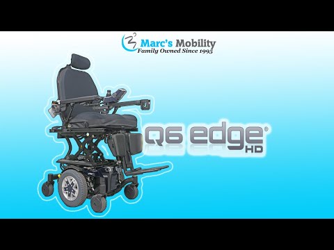 Quantum Edge HD Heavy Duty Powerchair Loaded with Seat Lift - Review #7394