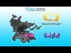 Quantum 1450 Heavy Duty Powerchair with Electric Tilt - Review # 8485