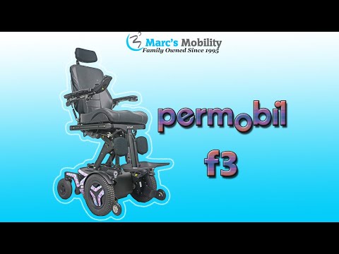 Loaded Permobil F3 in Flower pattern with VS Legs - Review # 8335