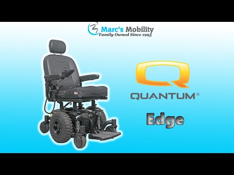 Quantum Edge Powerchair with Large Off Road Tires - Review # 7470