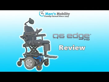 Quantum Edge HD Heavy Duty Powerchair with 10" Seat Lift - Review # 8007