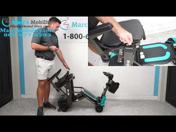 Enhanced Mobility Mojo - Auto Folding Take Apart Scooter - Airline Approved - Full Review