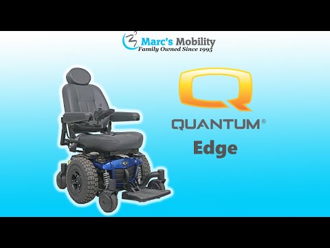 Quantum Edge Basic Powerchair with Large Knobby Off Road Tires - Review # 7883