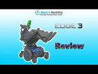 Quantum Edge 3 with Tilt, Legs, and Recline in Blue - Review # 8498