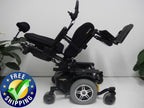Pride Mobility Quantum 614 Power Chair with TILT, RECLINE & LEGS - Used Wheelchairs (Green)