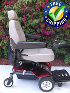 Pride Mobility TSS 300 Power Chair - Used Wheelchairs (Red)