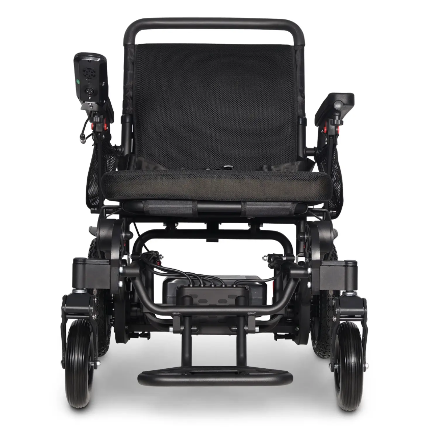 MAJESTIC 440 HD PLUS Manual Folding Remote Controlled Heavy Duty Electric Wheelchair - ComfyGO