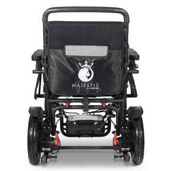 MAJESTIC 440 HD PLUS Manual Folding Remote Controlled Heavy Duty Electric Wheelchair - ComfyGO
