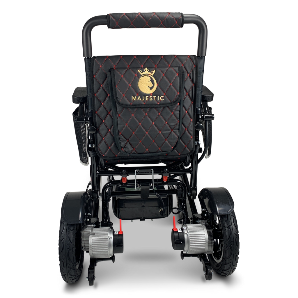 MAJESTIC IQ-7000 Auto Folding Remote Controlled Electric Wheelchair - ComfyGo