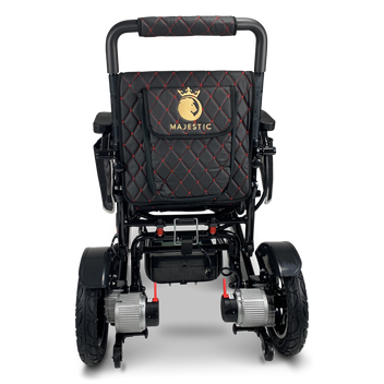 MAJESTIC IQ-7000 Auto Folding Remote Controlled Electric Wheelchair - ComfyGo
