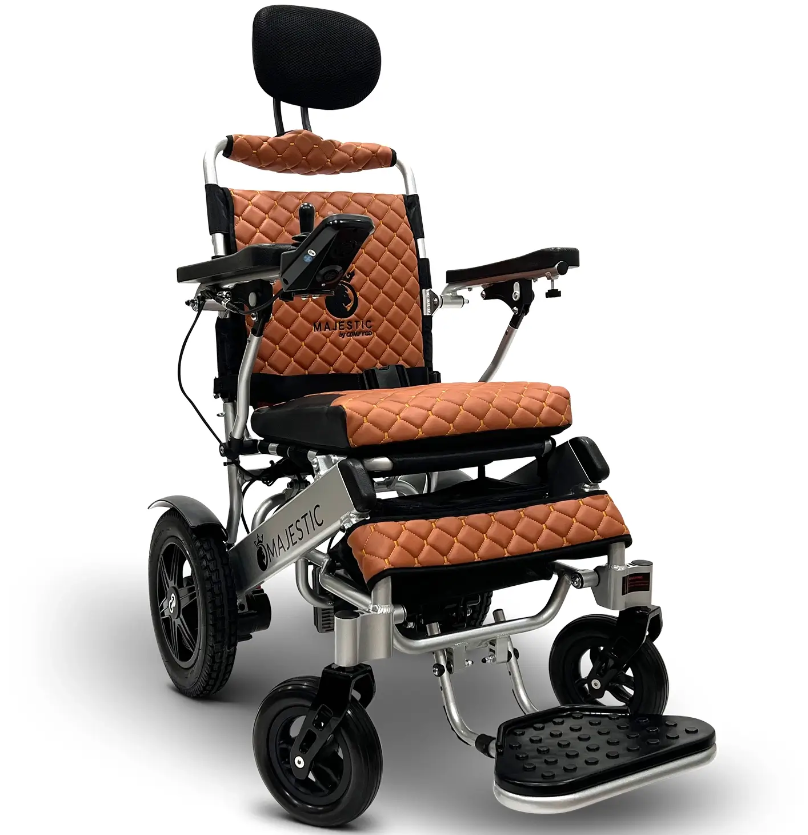 MAJESTIC IQ-9000 Auto Recline Remote Controlled Electric Wheelchair - ComfyGO