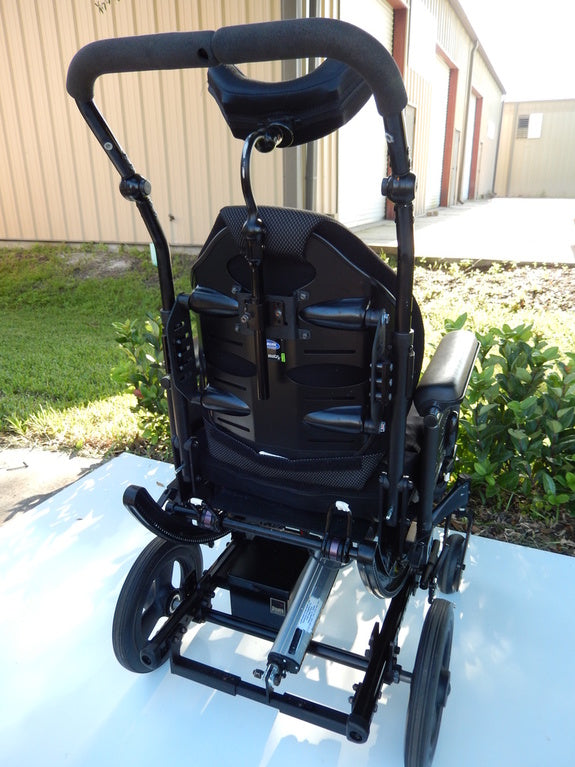 Sunrise Medical Quickie IRIS Manual Wheelchair with ELECTRIC TILT - Used Wheelchairs (Black)