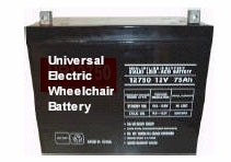 Wheelchair & Scooter Universal Battery - 21/ 22 Amp 12 Volt Deep Cycle
