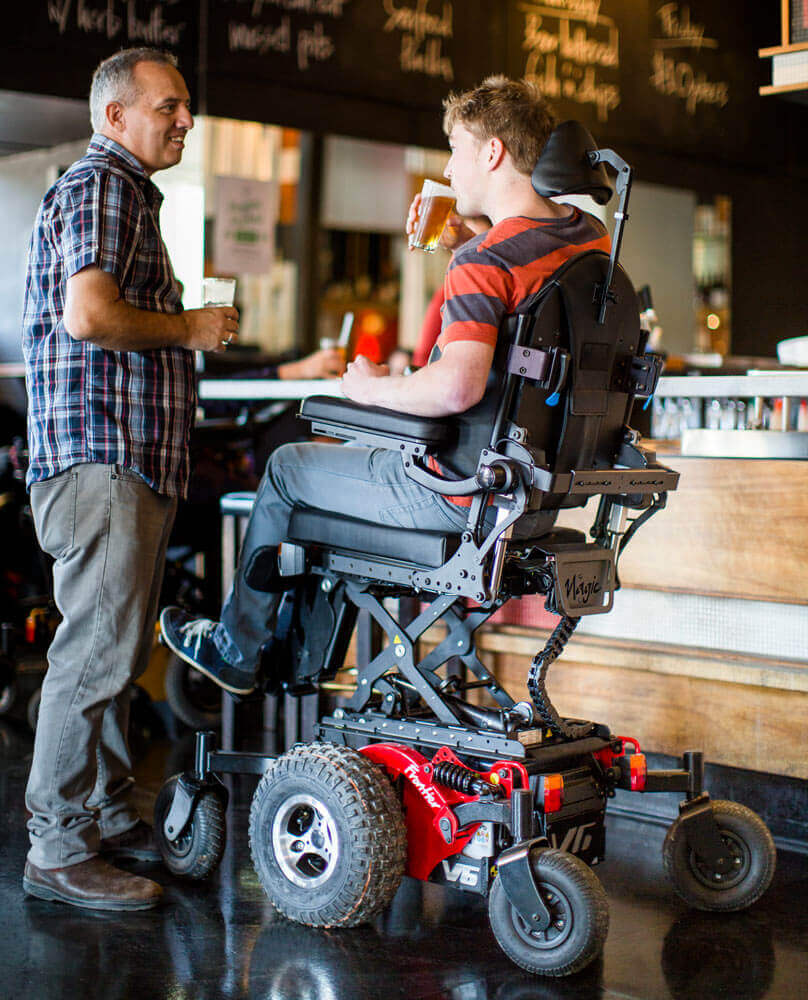 Magic Mobility Frontier V6 All-Terrain Power Wheelchair