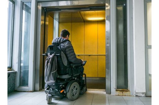 Best Way to Move a Wheelchair onto an Elevator