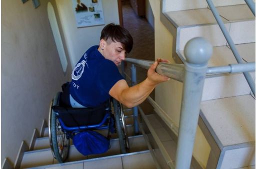 How to Get Wheelchair Up Stairs