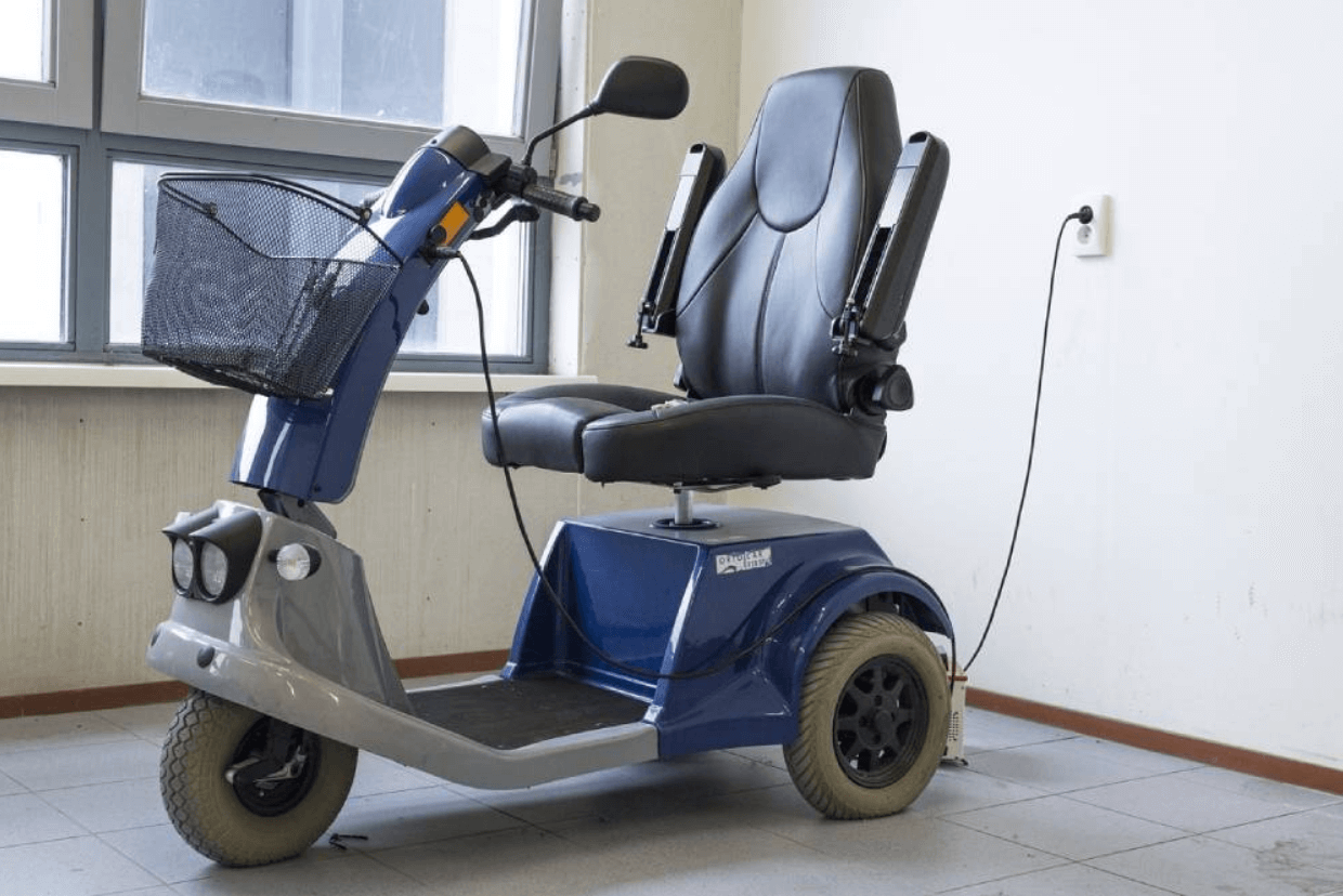 Mobility Scooter Indoors