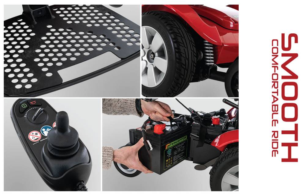 Jazzy Select power chair details overview